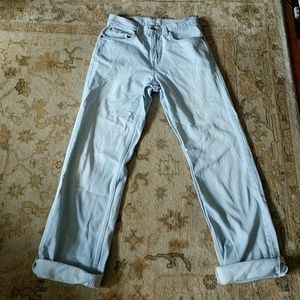 Vintage Light Wash Levi's 90s Jeans, 8